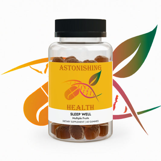 Astonishing Health Sleep Well Gummies (60 Gummies) Printify